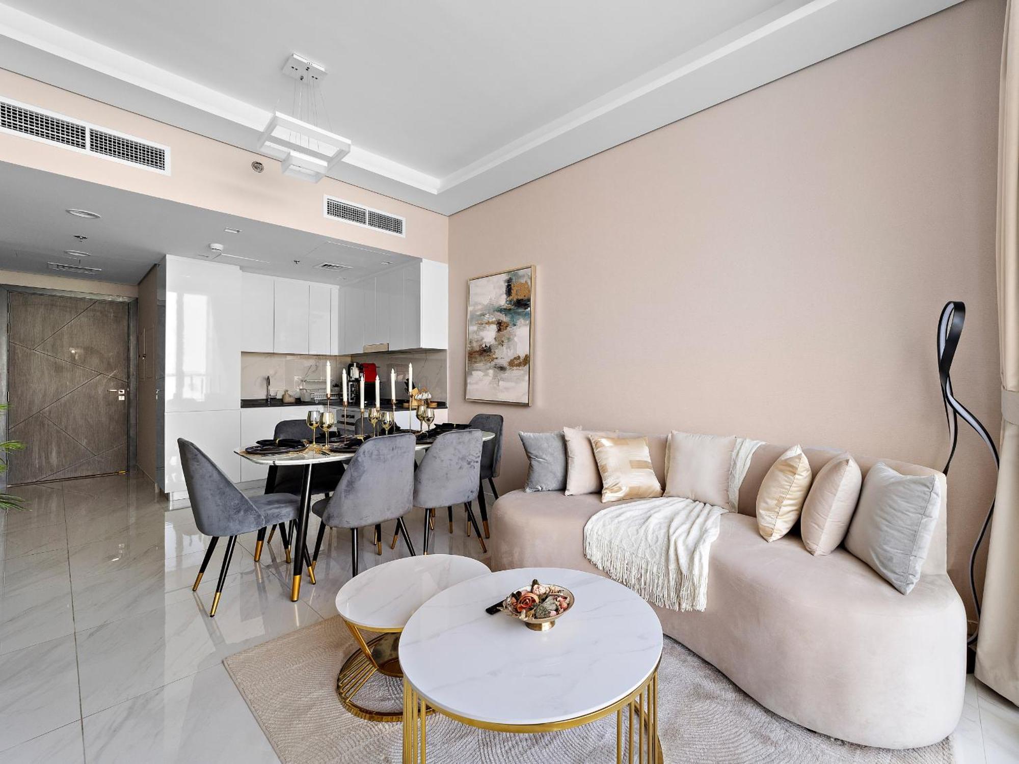 Luxury 1-bedroom Retreat With Private Pool- Samana Golf Apartment